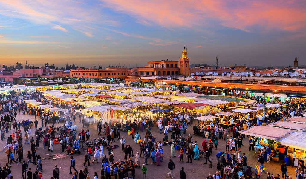 Piazza Jamaa El Fna Marrakech